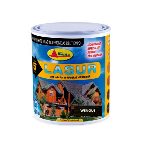 LASUR PROTECTOR AL AGUA MATE 4L WENGUE