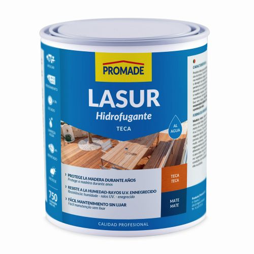 LASUR PROTECTOR AL AGUA MATE 750 ML TECA