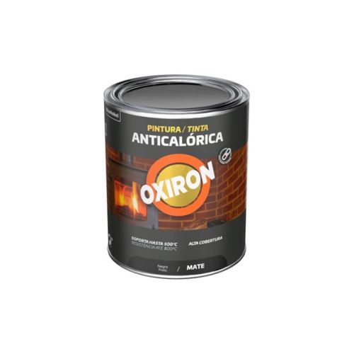 PINTURA ANTICALORICA OXIRON NEGRO 750ML