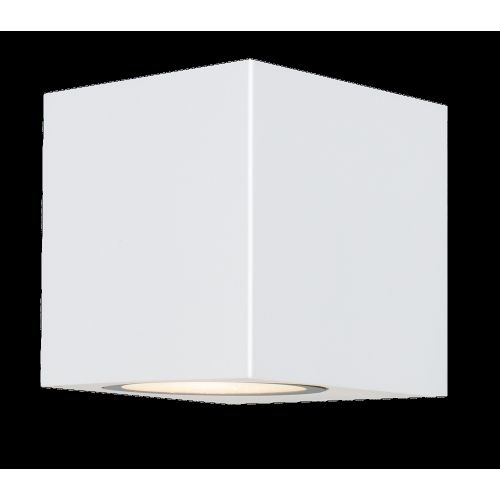 APLIQUE EXTERIOR 1XGU10 IP44 CONFO BLANCO