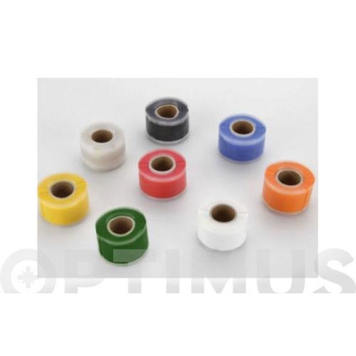 CINTA SILICONA AUTOVULCANIZABLE 3MX25MM NEGRA